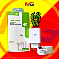 Charger Infinix 68W Original Note 30 Pro infinic Zero 30 5G USB-C Fast Charging