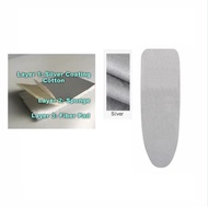<Malaysia Stock>Non-Slip Silver Ironing Board Cover Thick Pad Reflect Heat Resistant Scorching Stain