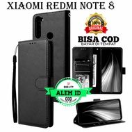 XIAOMI REDMI NOTE 8 Dompet Casing HP Flip Wallet Leather Cover Dompet hp