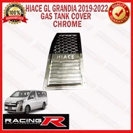 Toyota Hiace GL Grandia 2019 to 2022 Gas Tank Cover Chrome ( Gastank Car Accessories )