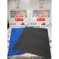 HIGH QUALITY WATERPROOF WET&DRY ABRASIVE PAPER /SAND PAPER #80-#2000/KERTAS PASIR