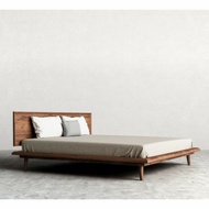dipan minimalis - dipan jati modern - ranjang kayu jati