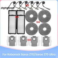 Replacement Parts for  Saros Z70/Saros Z70 Ultra Robot Vacuum Cleaner Accessories