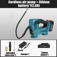 Cordless Tire Pump Tire Air Pump Battery Compressor Electric Car Tire Pump Tire Pump Motorcycle and