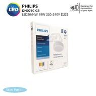 Downlight LED Round OB Philips DN027C G3 LED20/NW 19W 220-240V D225