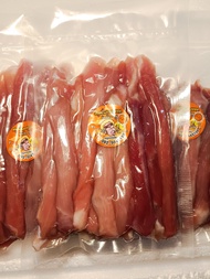 หมูแดดเดียว หมูยิ้มอาบแดด ( 1000 กรัม ) สด สะอาด ถูกหลักอนามัย รสชาติกลมกล่อม อร่อยถูกใจทุกคน