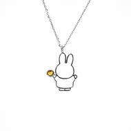 【Pinkoi x miffy】Miffy 托帕石奧地利水晶項鍊 | 十一月誕生石
