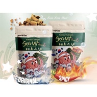 Seavit Crunchy Korea Seaweed snack SEA-VIT Korea Octopus Seavit Snack by Snackiss snacks rumpai laut