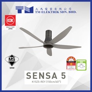 KDK K15Z5-REY Sensa 5 60" Ceiling Fan