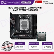 [Dynacore Bundle] ASUS ROG STRIX B850-I GAMING WIFI ITX Motherboard + AMD RYZEN 7 9800X3D Processor/