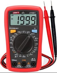 UNI-T UT33D+電子萬用表 UNIT UT33D+ Palm Size Multimeter    UT33D+ 掌上數字萬用表 萬用錶 自動量程 交直流電壓表 電流表 電阻電容測試儀 UNI