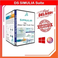 DS SIMULIA Suite 2024 (Abaqus / Isight / Fe-safe / Tosca) | Lifetime For Windows 64 Bit [ Sent email