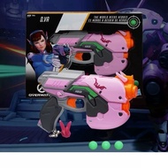 Hasbro NERF Heat Competitor Overwatch DVA McRay Death Handy Tool Ball Bullet
