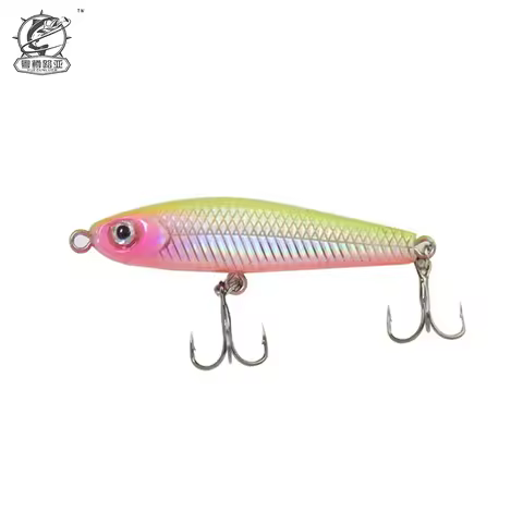 1Pcs Mini Vibrate Sinking Pencil 45mm 3g Fishing Lures Wobblers Swimbait Artificial Hard Bait Freshw