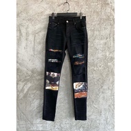 XS Patch Printed Jeans