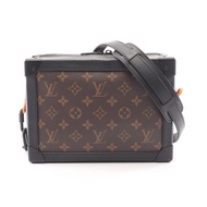 【二手】LOUIS VUITTONSoft Trunk 男士單肩包，Monogram Solar Ray 圖案，M44427，PVC 塗層帆布，皮革材質