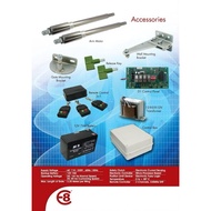 AutoGate E8 E3000 Stainless Steel Arm Motor Automation installation