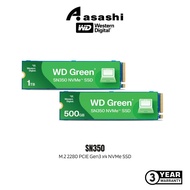 WD Green SN350 500GB / 1TB / 2TB M.2 2280 PCIE Gen3 x4 NVMe SSD