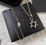 💜Chrome Hearts 克羅心 小號六芒星925純銀男款項鏈吊墜 | 香港生日/情人節/節日禮物 | 顺丰包郵