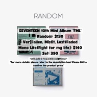 [ALBUM] 專輯代購服務 【SEVENTEEN 10th Mini Album 'FML'】#seventeen #super #carat