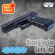 Safe Toy Interesting Black Plastic Glock Gel Blaster For Adult & kids Educational Soft Bullet Toy Gu