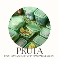 IKEA PRUTA Food Container 17 set (Green) / Bekas Makanan