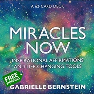 Clicket ! [ไพ่แท้]​ Miracles Now: Inspirational Affirmation​ Gabrielle Bernstein ไพ่ออราเคิล ยิปซี ท