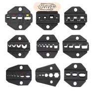 LOVIVER Crimper Tool Replacements, Crimper Dies, Crimper  Interchangeable Attachment for Crimper Acc