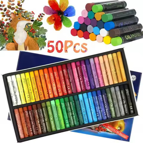 MUNGYO Gallery Oil Pastels 12/25/48 Colors Artist Soft Pastel Set Water-Soluble Non-toxic Profession