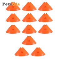 [PETSOLA] 12Pcs Soccer Disc Cones Football Training Cones Field Marker Cones Exercise
