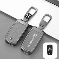 MOOGU Honda Civic FB 1.8 9Gen 2012-2016 & Accord FLIP KEY Remote Car Key Metal + Cow Leather Protect