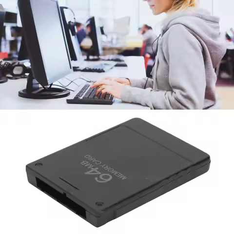 For PS2 Memory Card High Speed 64MB Memory Card Games Accessories Supports FMCB1.966 Version High Sp
