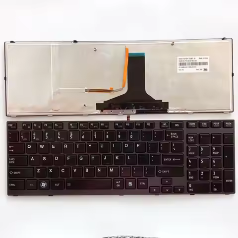 US SP Layout New Laptop Backlit Keyboard For Toshiba Qosmio X770 X775