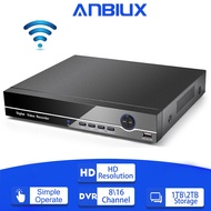 ANBIUX 5MP 16CH NVR Full HD Recorder 8/16 Channel Security CCTV NVR 8CH ONVIF 2.0 For IP Camera Syst