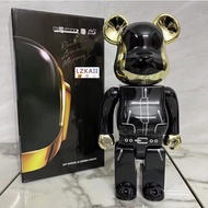 【Gear Joint 】Be@rbrick × Daft Punk - First Generation Thomas Bangalter &amp; Homem Christo 400% 28cm High Quality Bearbrick Anime Action Figures Gift Collection Toys