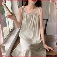 Pyjamas Women Cotton Sexy Pajamas Padded Sling Nightshirt M-XL