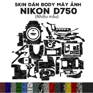 3M Skin stickers for Nikon D750 (Many models) | Anti-fouling film for Nikon D750 body