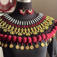 Tango Moden Dayak Iban Manik Viral Dewasa Tating Pompom Mix Syiling by Camie Sam