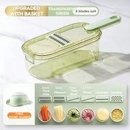 Slicer Cucumber Shredder 6 Potato/Carrot/Cucumber Multifunctional Chopper Slicer Home Kitchen