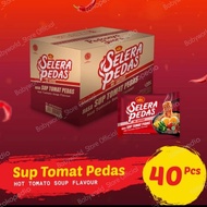 Mi ABC Selera Pedas mie instan kuah SUP TOMAT PEDAS 70g (1 dus 40 pc)