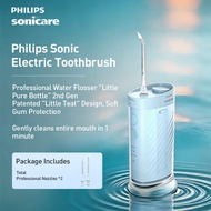 Philips HX3333 Portable Water Flosser Little Pure Bottle USB Charging 3 Modes 4 Zone Timer Oral Irri