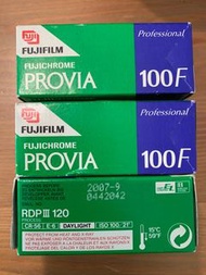 Fuji chrome Provia 100F 120菲林  過期菲林