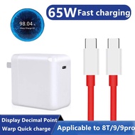 Suitable for oneplus 9 charger head one plus 65w charger 8T 9pro mobile phone charger wap charging d