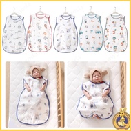 OMG* Cotton Sleep Sack for Baby 4-layer Baby Sleeping Bag Lightweight Baby Sleep Sack