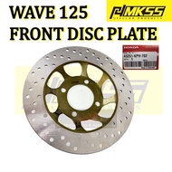 KSM FRONT DISC PLATE WAVE 125 DISC PLATE / PIRING DISC WAVE 125 FRONT PIRING DISC WAVE125
