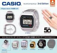 ~全新現貨~ STASTO 扭蛋 - CASIO手錶戒指 3rd Edition (全6種) (014489) [4589675716745]