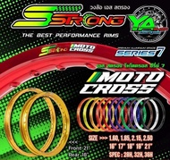 วงล้อ S STRONG-เอส สตรองมี 4 ขนาด 1.40- 19 1.60-19 1.85-16 และ 1.85-17 ( ราคาต่อ 1 วง)วงล้อ36รู