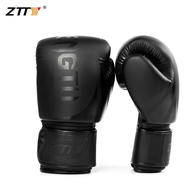 ZTTY นวมมวยไทย นวมชกมวย 16oz หนัง PU ลดแรงกระแทก เพิ่มความหนา6cm นวม ต่อยมวย ผู้ใหญ่ นวมชกมวย2คู่