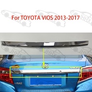 Chrome Rear Bar Accessories Replacement For Car Toyota Vios 2014 2015 2016 2017