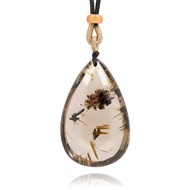 【正佳珠寶】金鈦晶 頂級茶棕 母礦金花鈦 33.7g 鈦晶水滴 金鈦晶